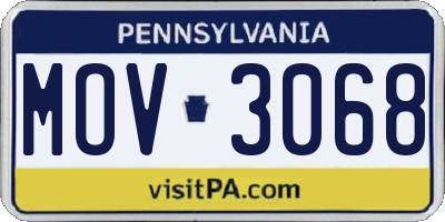 PA license plate MOV3068
