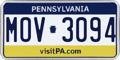 PA license plate MOV3094