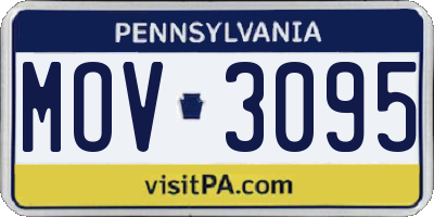 PA license plate MOV3095
