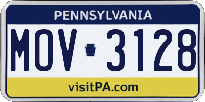 PA license plate MOV3128