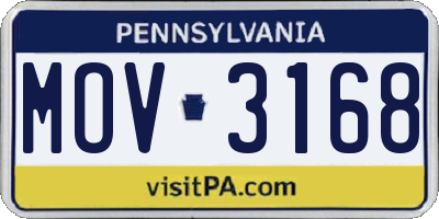 PA license plate MOV3168