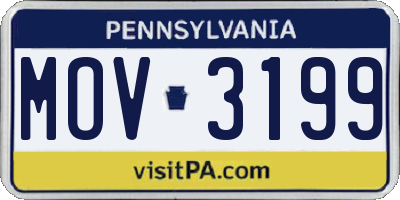PA license plate MOV3199