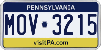 PA license plate MOV3215