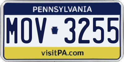 PA license plate MOV3255