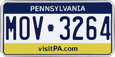 PA license plate MOV3264