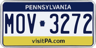 PA license plate MOV3272