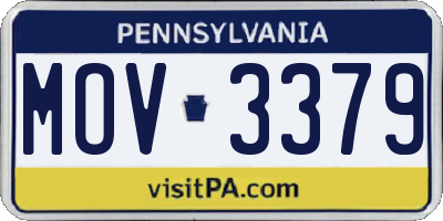 PA license plate MOV3379