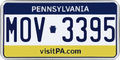 PA license plate MOV3395
