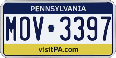 PA license plate MOV3397