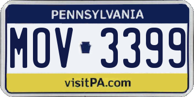 PA license plate MOV3399