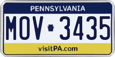 PA license plate MOV3435