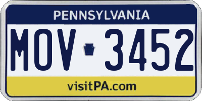PA license plate MOV3452