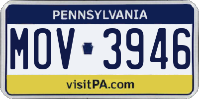PA license plate MOV3946
