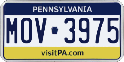 PA license plate MOV3975