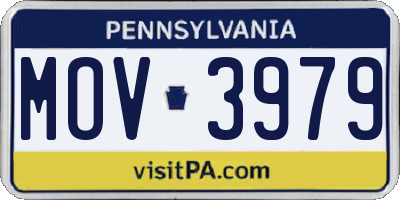 PA license plate MOV3979