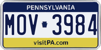 PA license plate MOV3984