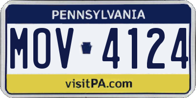 PA license plate MOV4124