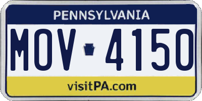 PA license plate MOV4150