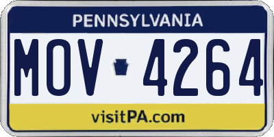 PA license plate MOV4264