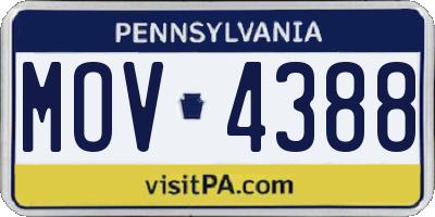 PA license plate MOV4388