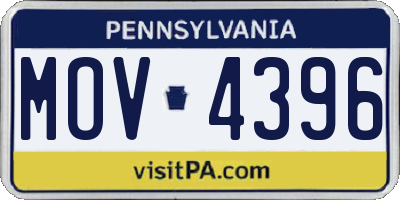 PA license plate MOV4396
