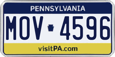 PA license plate MOV4596