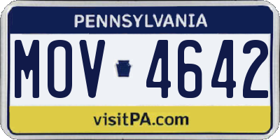 PA license plate MOV4642