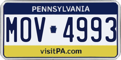PA license plate MOV4993