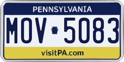 PA license plate MOV5083