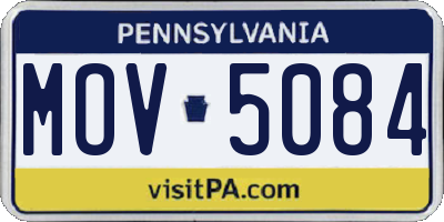 PA license plate MOV5084