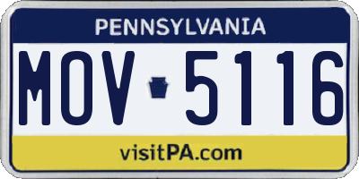 PA license plate MOV5116