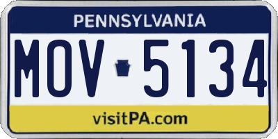 PA license plate MOV5134