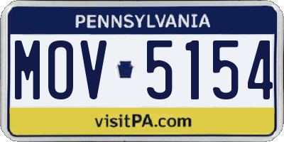 PA license plate MOV5154