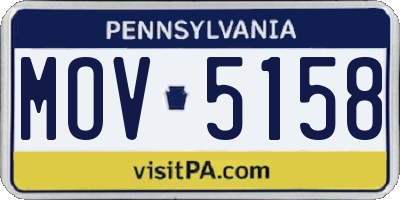 PA license plate MOV5158