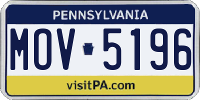 PA license plate MOV5196