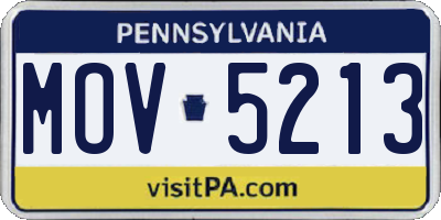 PA license plate MOV5213