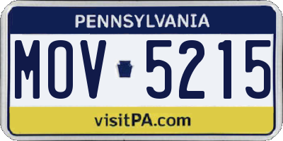 PA license plate MOV5215