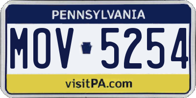 PA license plate MOV5254