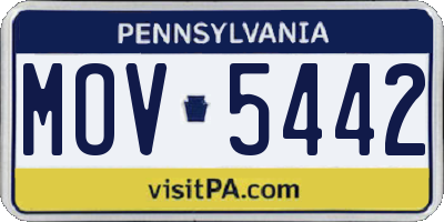 PA license plate MOV5442