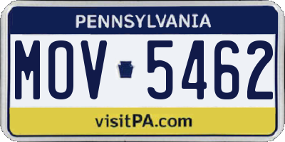 PA license plate MOV5462