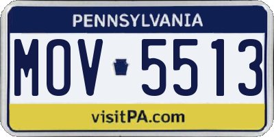 PA license plate MOV5513