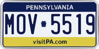 PA license plate MOV5519