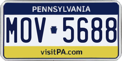 PA license plate MOV5688