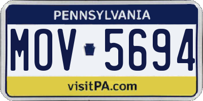 PA license plate MOV5694