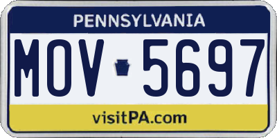 PA license plate MOV5697