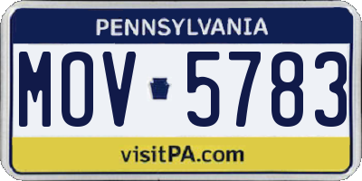 PA license plate MOV5783