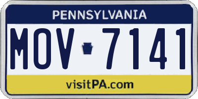 PA license plate MOV7141