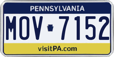 PA license plate MOV7152