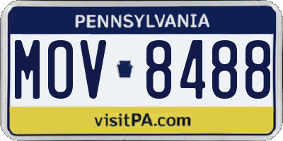 PA license plate MOV8488