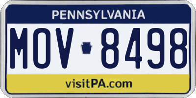 PA license plate MOV8498